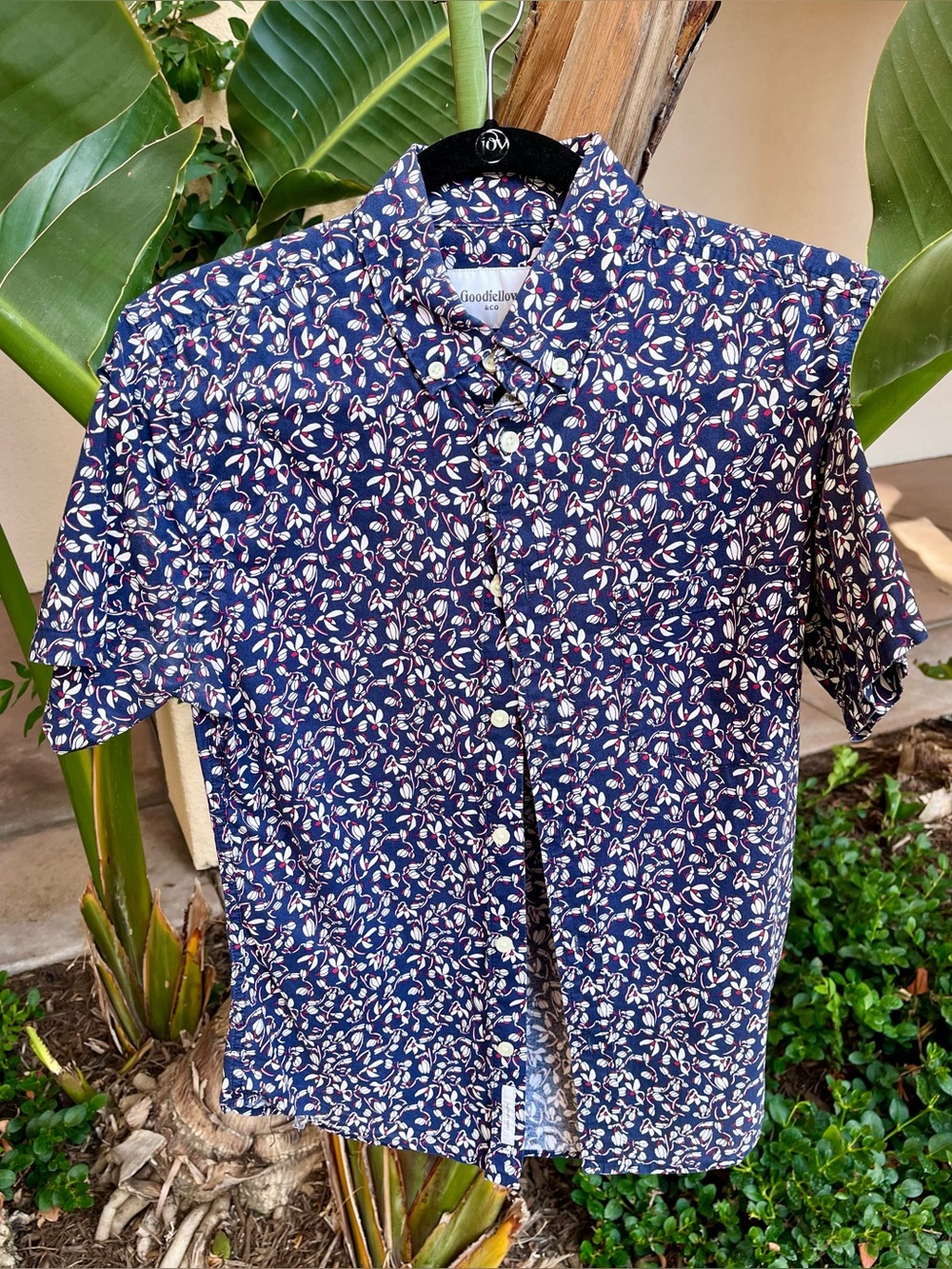 Goodfellow - Men’s Floral Button Down - Size Small